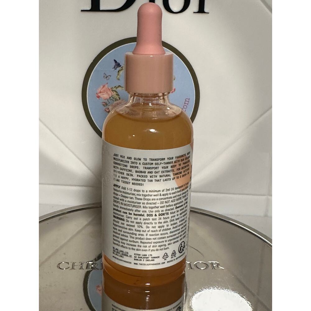 Isle of Paradise Light Self-Tanning Body Drops - 75 mL - NEW - Picture 2 of 2